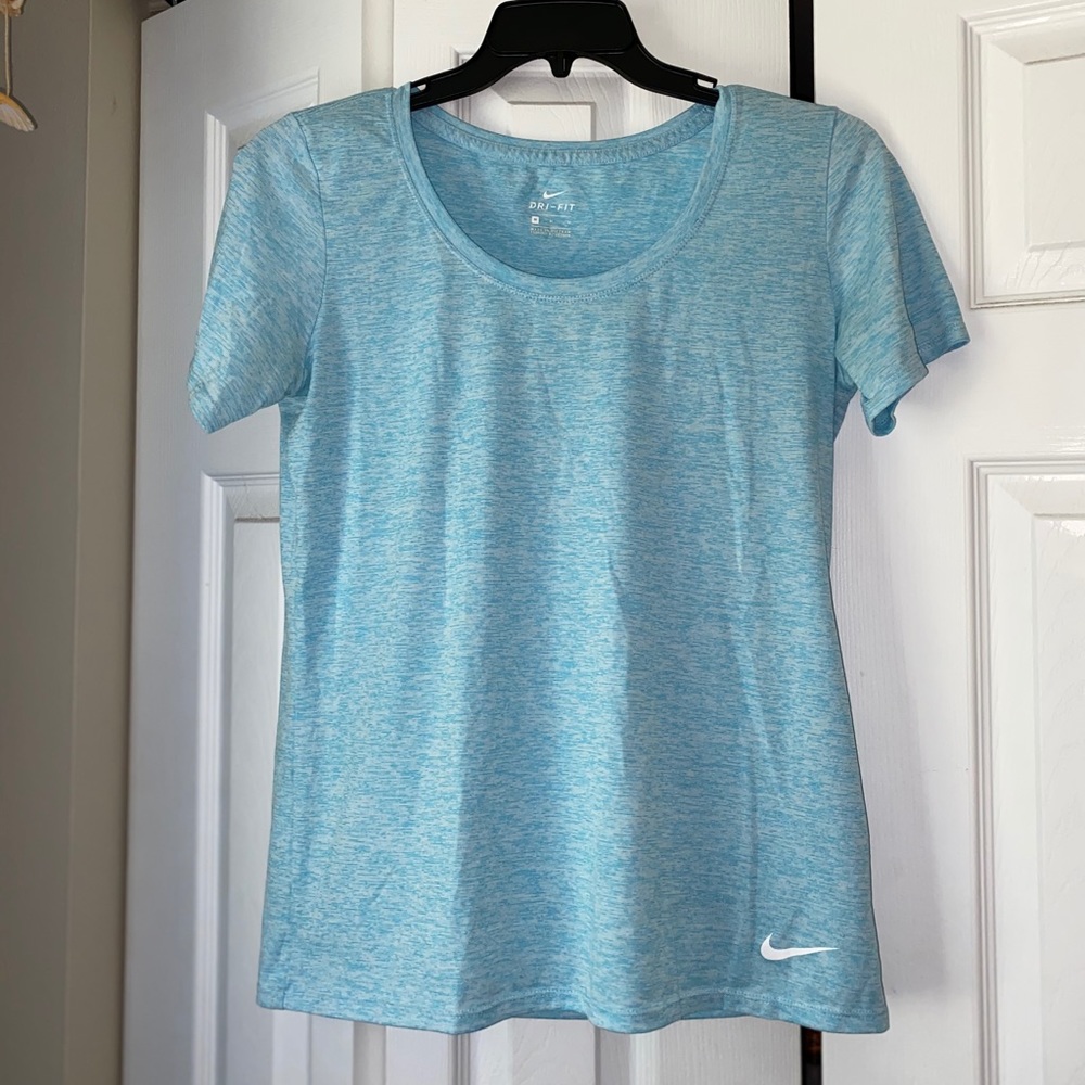 NIKE bright blue top
